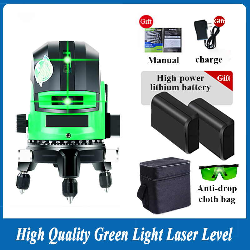 Industrial Laser Alignment Tool - High Precision 4D Strong Light Green