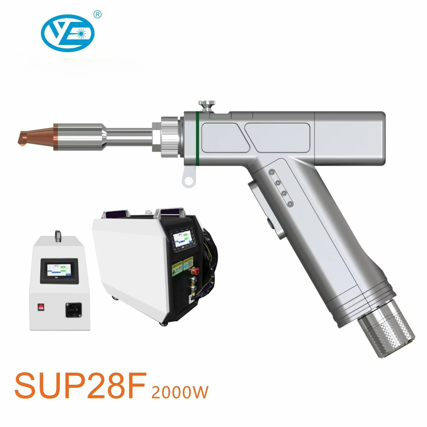 Industrial Laser Welding Gun - NEW 2000W SUP28T Handheld Laser air