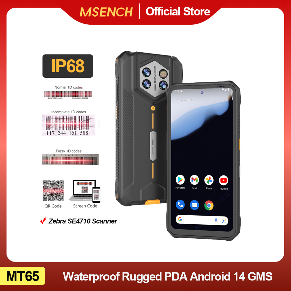 Waterproof Rugged PDA Android  - Industrial Laser Light recension och pris