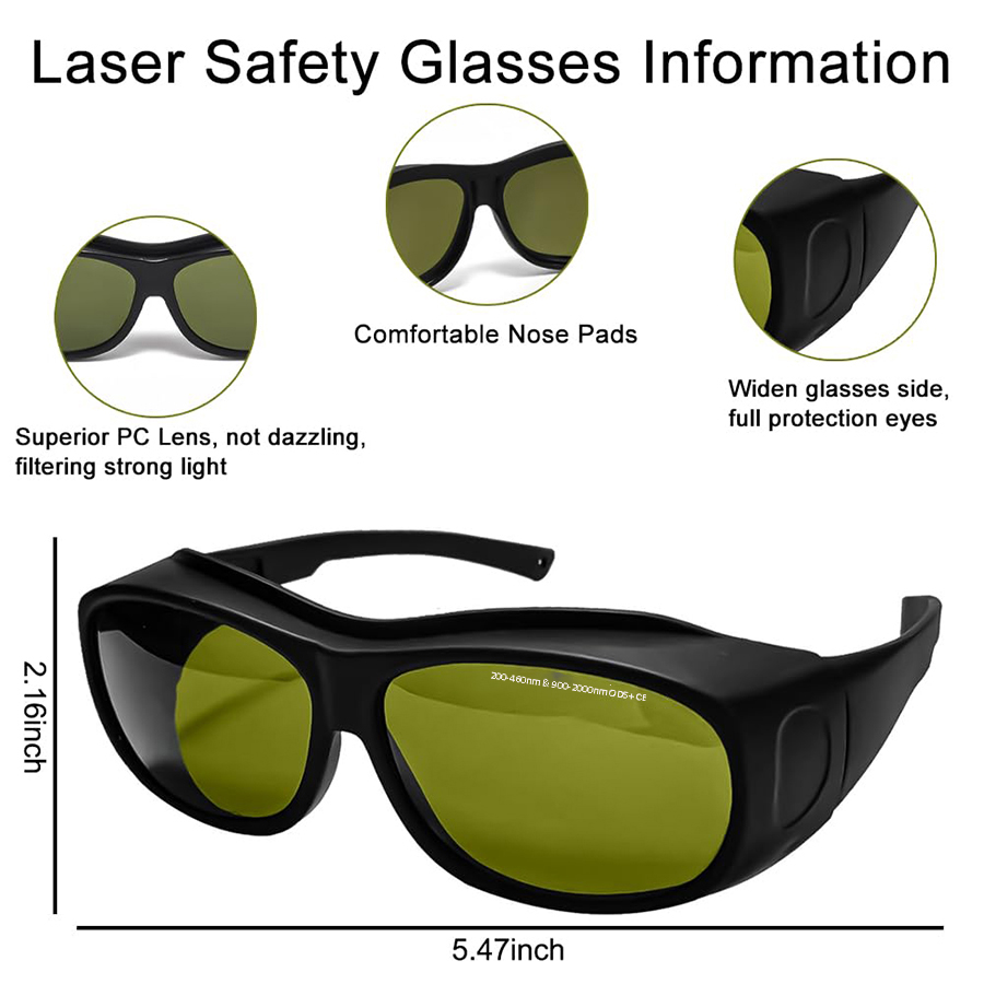 Laser Safety Protective Goggle - Industrial Laser Hair Removal recension och pris