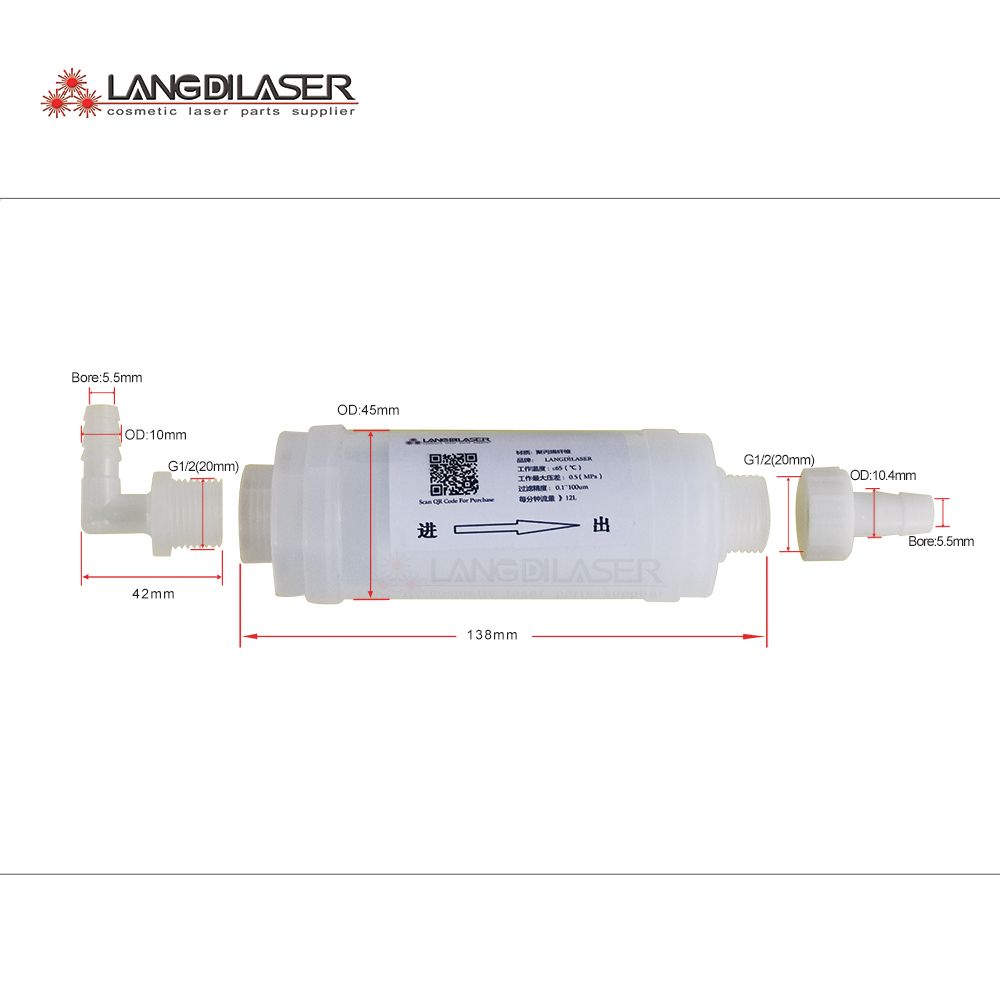 Diode Laser Water Filter Syste - Industrial Laser Hair Removal recension och pris
