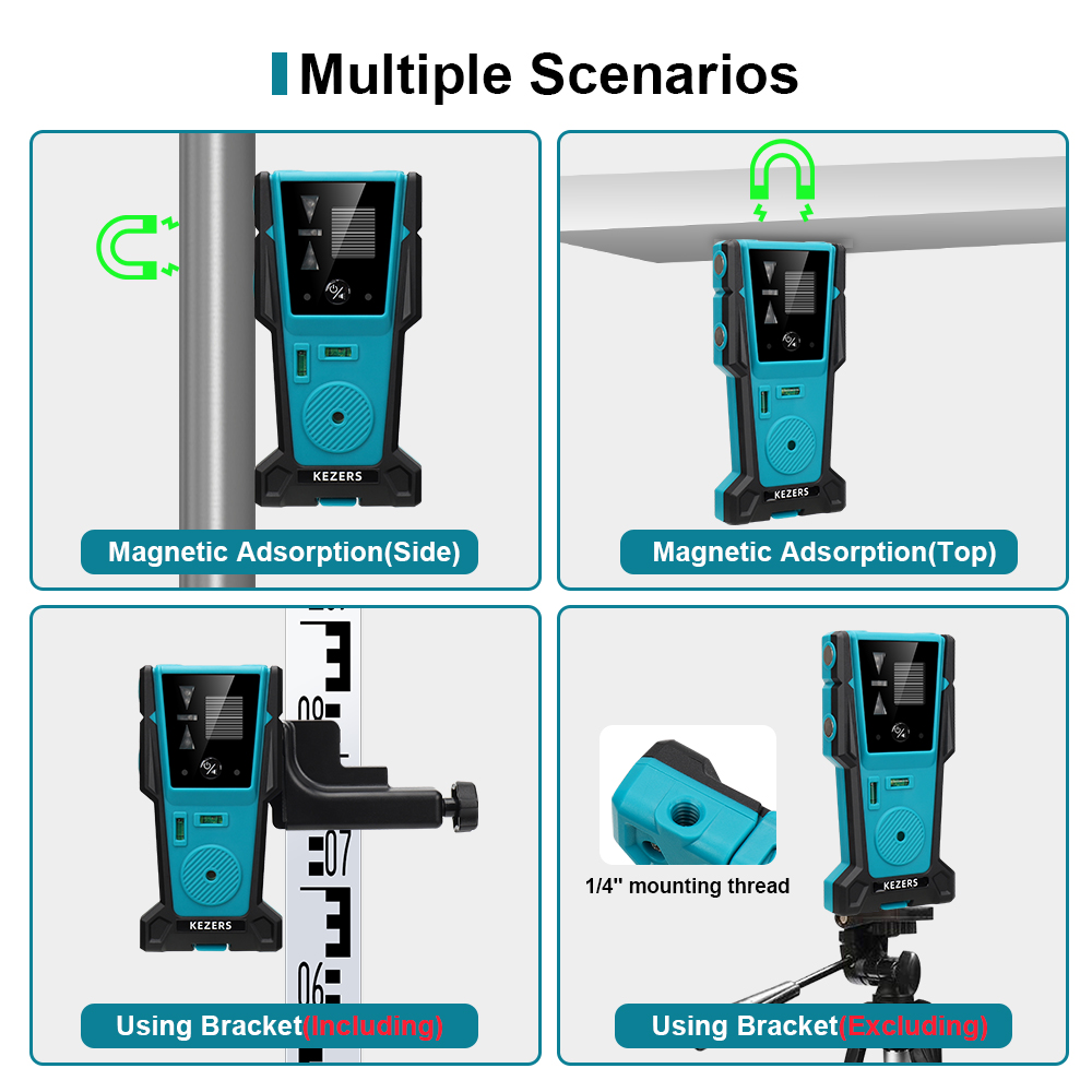 KEZERS Red Green Laser Level R - Industrial Laser Alignment Tool recension och pris