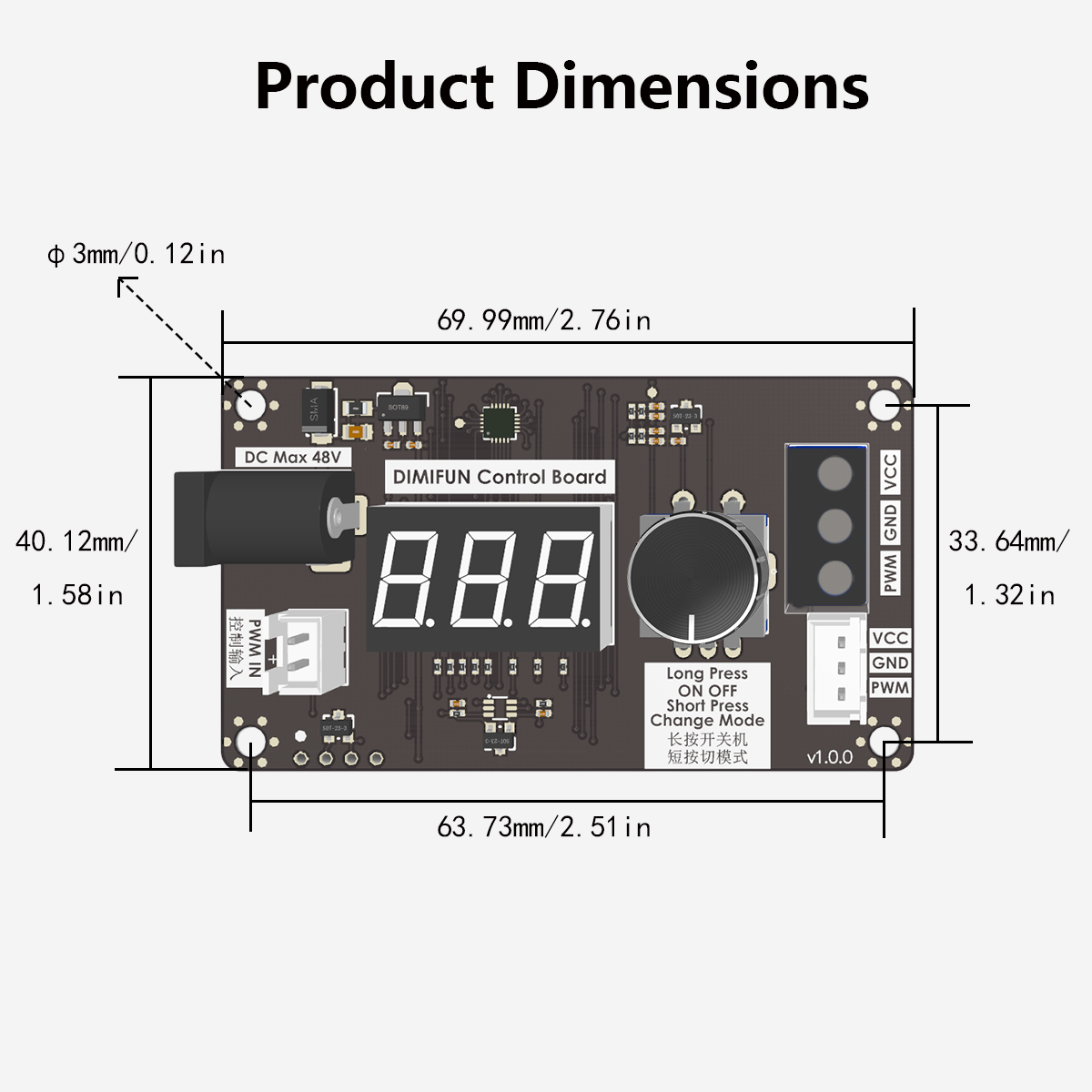 PWM Laser Diode Driver, DC5-48 - Laser Controller Board recension och pris