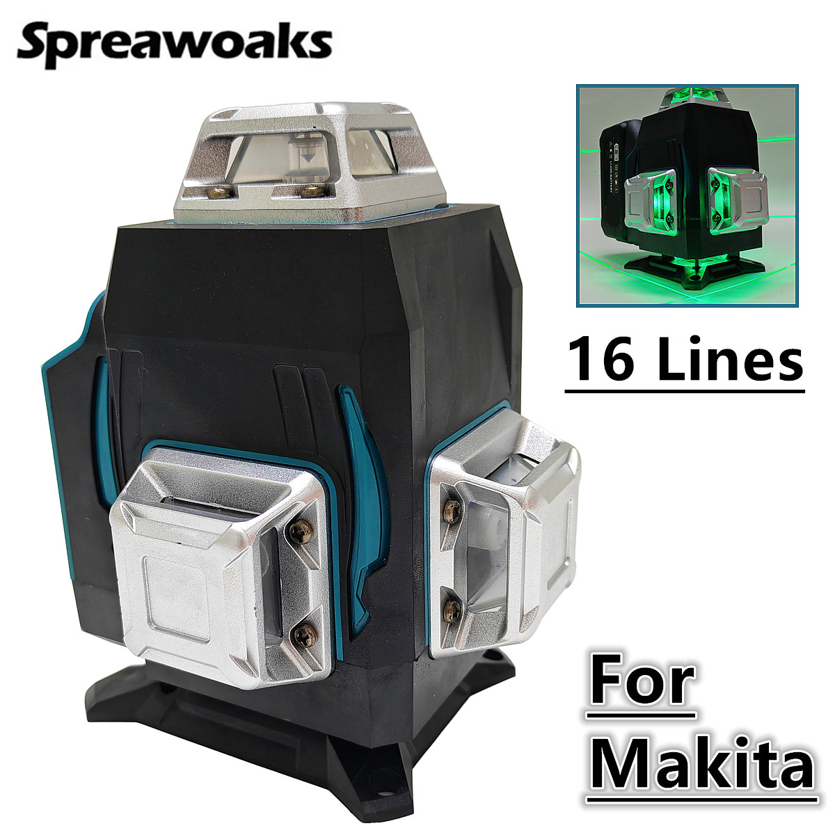 4D 16 Lines 360° Self-leveling - Industrial Laser Alignment Tool recension och pris