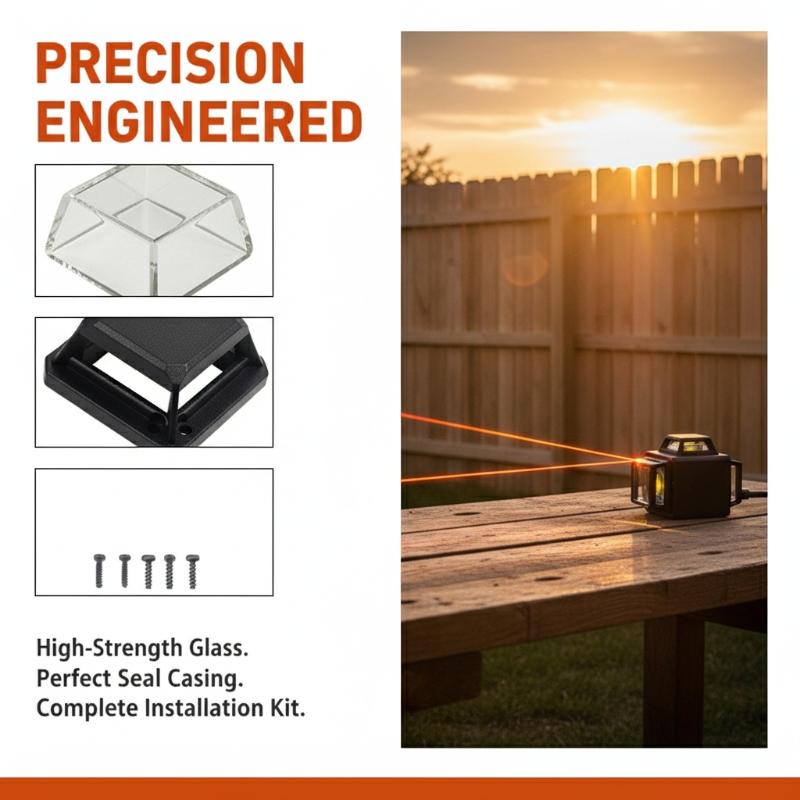 Laser Level Protective Glass F - Industrial Laser Alignment Tool recension och pris