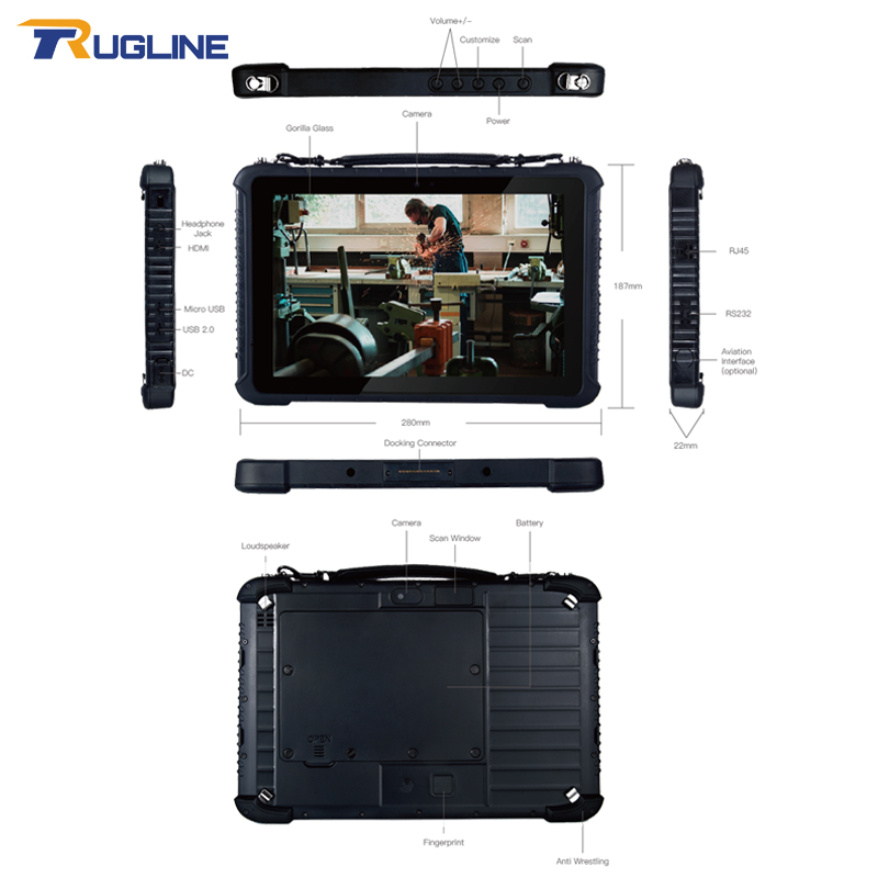 RUGLINE Windows 11 8G+128G Rug - Industrial Laser Light recension och pris