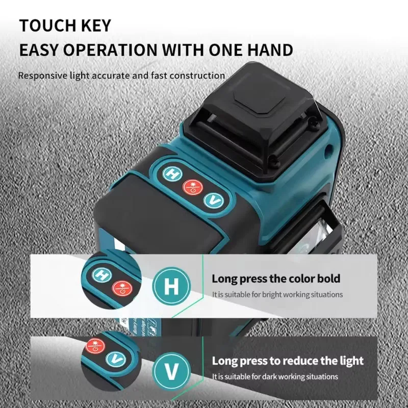 Makita 16-Line Cross Level 360 - Industrial Laser Alignment Tool recension och pris