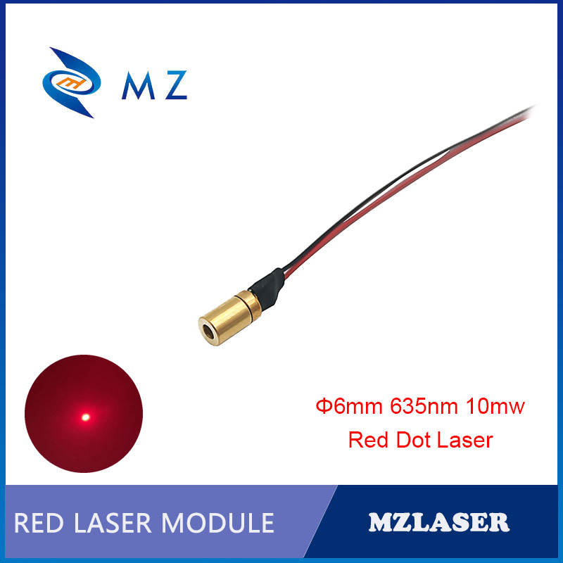 Mini 6mm Red Dot Laser Module  - Industrial Laser Types recension och pris