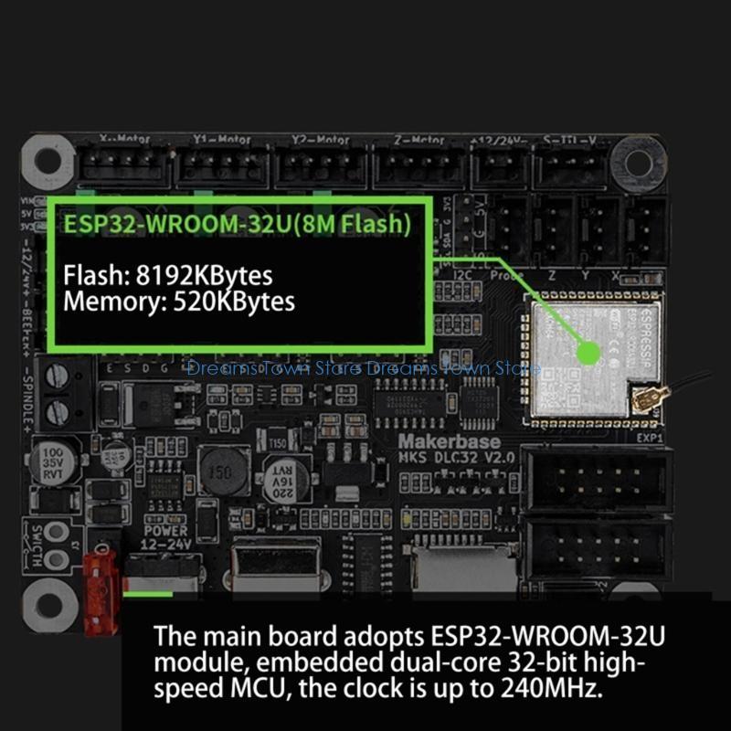 HX6A 1 Set MKS DLC32 V2.0 Moth - Laser Controller Board recension och pris