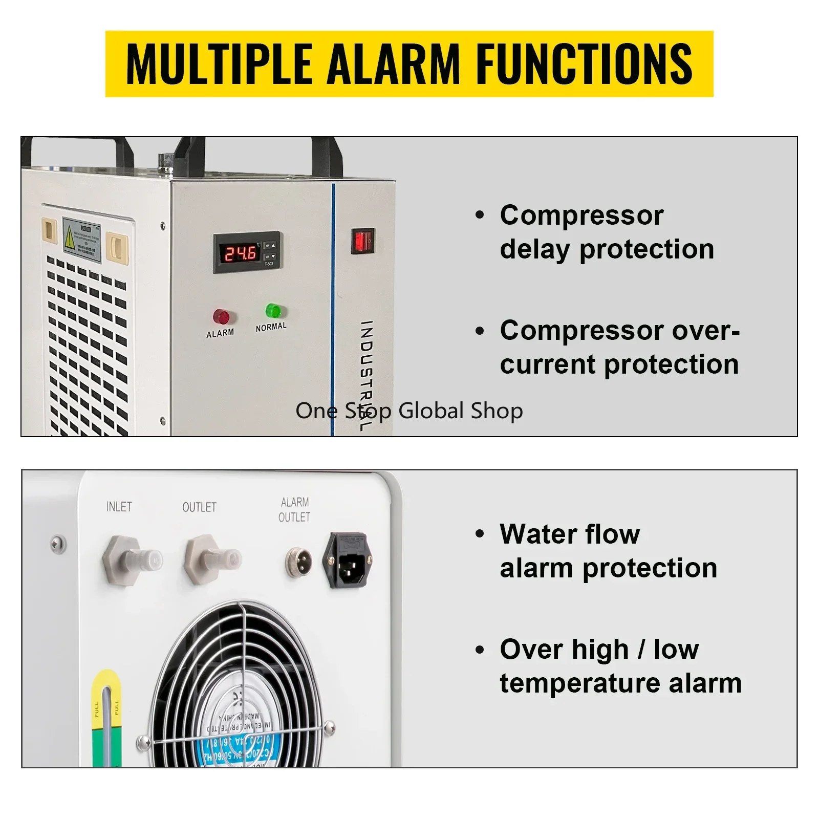 Industrial Water Cooler Laser  - Laser Chiller Water Cooler recension och pris