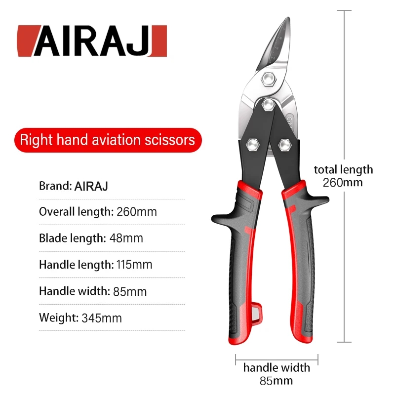 AIRAJ  Aviation Scissor Tin Sn - Industrial Laser Cutters recension och pris