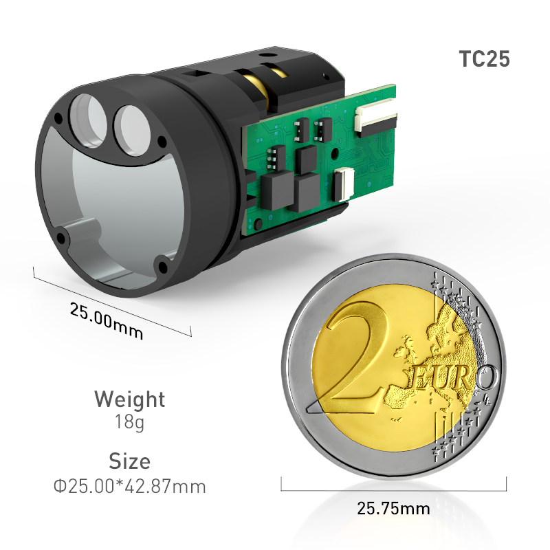 Light Weight 1000m Night Visio - Industrial Laser Distance Measuring Device recension och pris